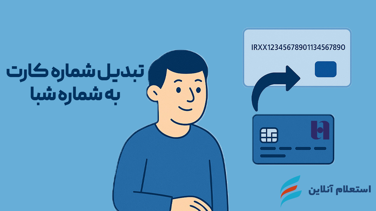 تبدیل شماره کارت به شبا بانک صادرات