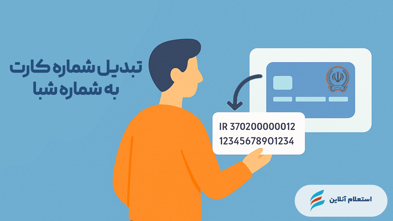 تبدیل شماره کارت به شماره شبا بانک سپه
