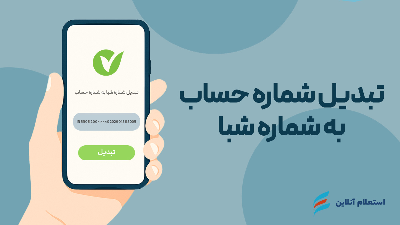 تبدیل شماره حساب به شبا بانک مهر ایران