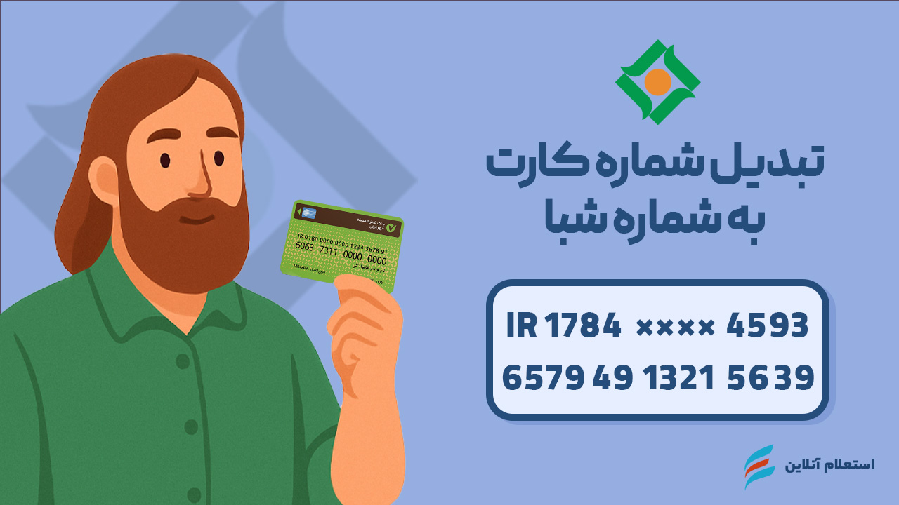 تبدیل شماره کارت به شبا بانک مهر اقتصاد