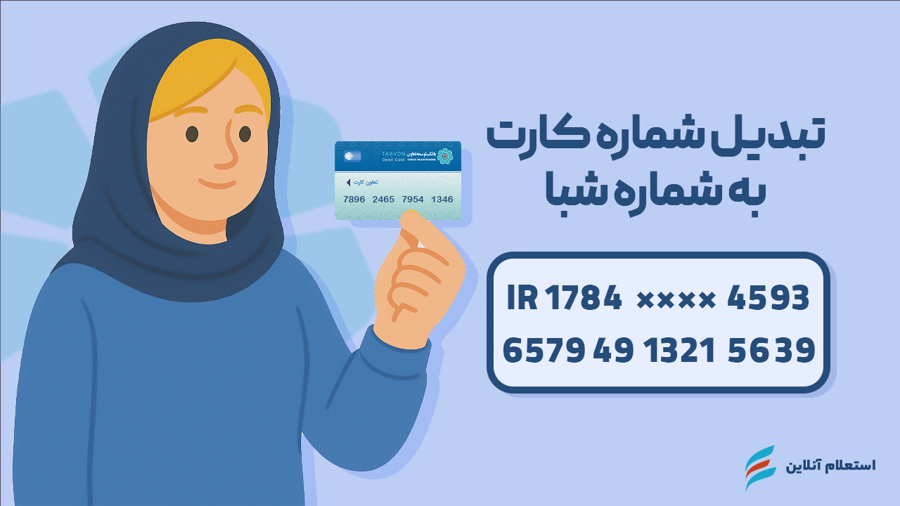  تبدیل شماره کارت به شبا بانک توسعه تعاون
