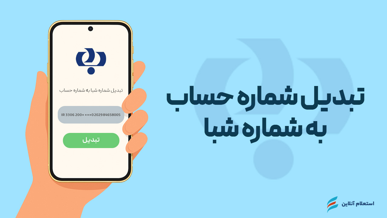 تبدیل شماره حساب به شبا بانک رفاه