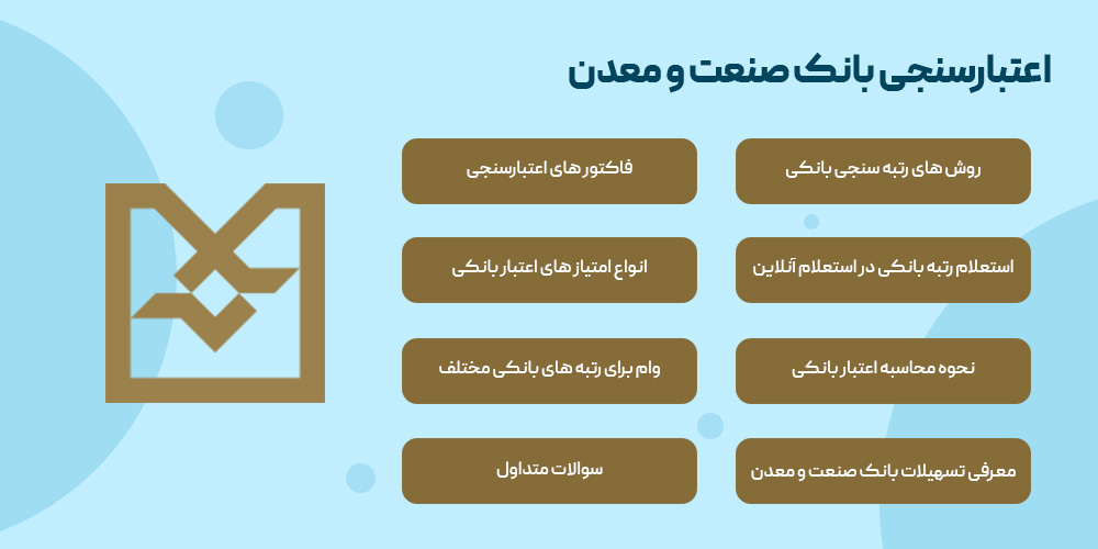  اعتبار سنجی بانکی صنعت و معدن